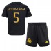 Real Madrid Jude Bellingham #5 Barnkläder Tredje matchtröja till baby 2023-24 Kortärmad (+ Korta byxor) Billigt